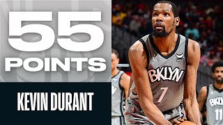 KD Drops New Career-High 55 PTS in ATL