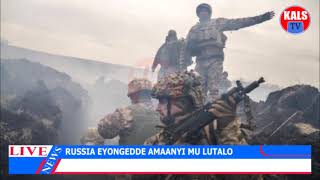 UKRAINE: Russia Etadde Amaanyi Mu Lutalo Agatali Ga Bulijjo.