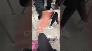 6 7 HANDSHAKE #tuff #cool #67 #handshake #bro #trending