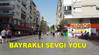 Walking Tour in Izmir - Bayraklı Sevgi Yolu - Turkey 2021