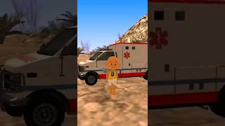 Upin Ipin Terbaru Naik Mobil Ambulance dari atas Puncak Gunung 😃 ELPAPA TV #shorts