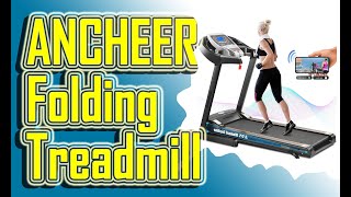 Best ANCHEER Folding Treadmill for Home Gym 2022 on Amazon USA