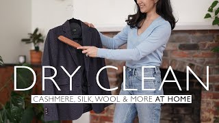 How I Wash Dry Clean Only Clothes At Home | Clothing Care 101
