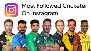Comparison: Most Followed Cricketer On Instagram. Virat Kohli. Rohit Sharma. Babar Azam.