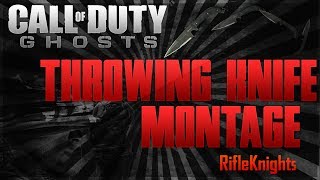 COD Ghosts Throwing Knife Montage v5 | WAK RifleKnights