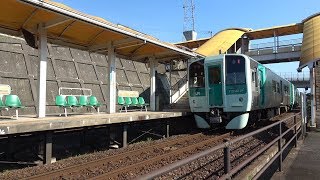 高徳線1500系下り普通列車 オレンジタウン駅発車