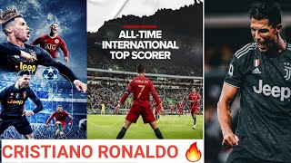 Cristiano Ronaldo All-Time International Top Scorer 🔥 #sportsman #sports #shorts