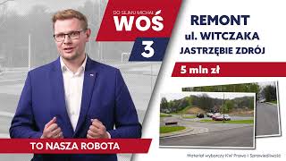 Do Sejmu Michał Woś - miejsce numer 3 - Jastrzębie-Zdrój ul. Chrobrego