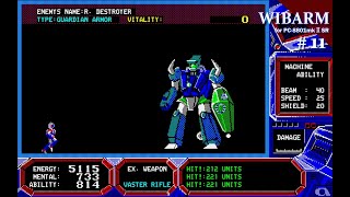 【Play】PC-8801 WIBARM（ウイバーン）#11 レトロゲーム