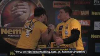 Nemiroff 2009 - Men Open Right - Part 1 of 3 - World of Armwrestling.com