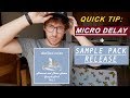 micro house quick tip: MICRO DELAY | distilled noise