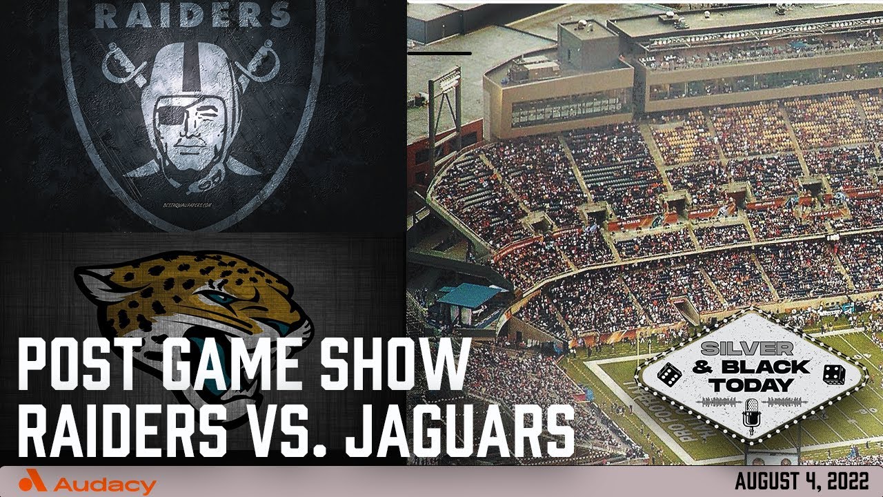 RAIDERS POSTGAME: Las Vegas Raiders Vs. Jacksonville Jaguars Analysis ...