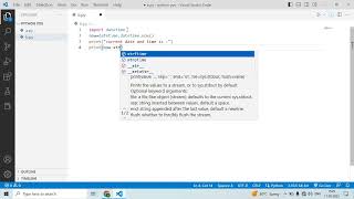 Python program to display the current date and time