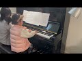 Mendelssohn, On Wings of Song, Arranged, four hands, performed by Aletheia Zhu