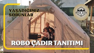 Robo 6 Kişilik Kamp Çadırı Tanıtım / Yaşadığımız Sorun