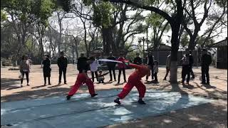 kids playing wid real sword China 😳😲😳😇⚔️#chinese #kungfu #karate #boxing #fight#china