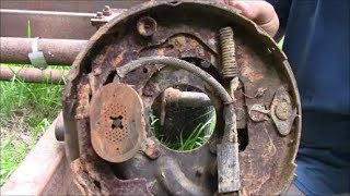 3500 Lb Axle Rebuild (full Build No Talking) Dexter Axle with Electric brakes