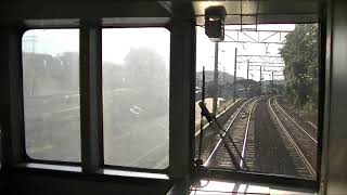 見通しの悪い駅でMH！名鉄2207F2307号車山中通過ミュージックホーンフル〆　動画No.2361