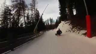 GoPro Gara slittini Obereggen 2015 Sledge Racing Team