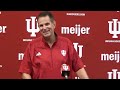 Indiana football coach Curt Cignetti fall practice 07 31 24