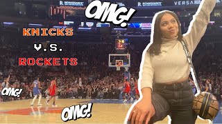 VLOG: New York Knicks Game (Floor Seats!!)