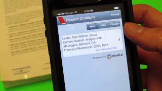 Easy Bib app news package