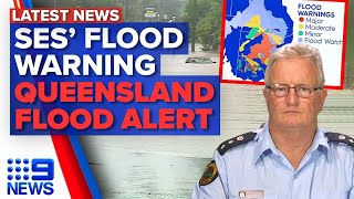 One-in-1000-year flood event in Victoria, Parts of Queensland on flood watch | 9 News Australia