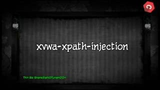 xvwa xpath injection