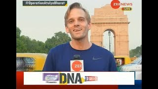 Karl Rock Reporting for Zee News in India!