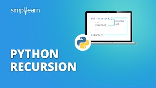 Python Recursion | Binary Search Using Recursion | Python Tutorial | #Shorts | Simplilearn