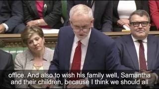 Jeremy Corbyn - Prime Minister's Questions 13.07.2016