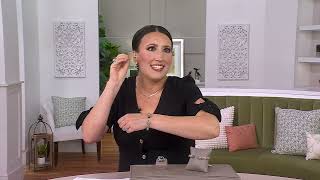 Artisan Crafted by Robert Manse Gemstone Frog Ring or Bangle, SS on QVC