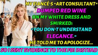 SHE RUINED MY WHITE DRESS 🍷—SO I SENT HER SECRETS STRAIGHT TO THE FBI
