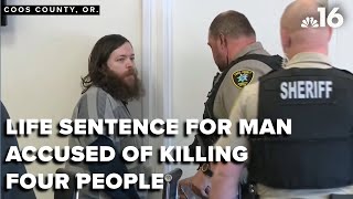 Oregon man sentenced to life in prison