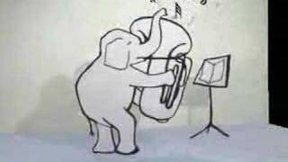 Elephant Playing Tuba