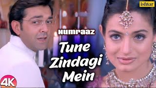 Tune Zindagi Mein - 4K Video _Humraaz _ Bobby Deol & Amisha Patel _Udit Narayan _Hindi Romantic Song