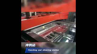 The production process of blister products