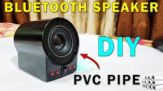 DIY Bluetooth Speaker | How to make Bluetooth Speaker From PVC Pipe