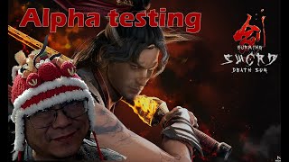 Burning Sword: Death Sun, alpha verson testing