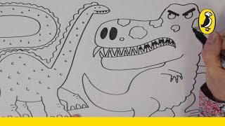 Draw a dinosaur with Nick Sharratt