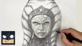 How To Draw Ahsoka Tano | Sketch Saturday