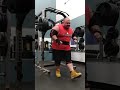 405lb 184kg strict standing shoulder press shorts