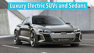 9 Most Anticipated Luxury Electric SUV and Sedan EVs 2022