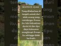 Perumpamaan tentang Seorang Penabur- Matius 13:22