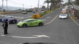 2013 Gmotor  春吶 H會館出發篇法拉利 藍寶堅尼 保時捷 Ferrari.Lamborghini.Porche.Maserat MP4-12C