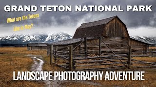 Landscape Photography Adventure: Grand Teton National Park in May