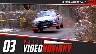 13. Síť21 Mikuláš Rally 2023 - 🎥⁣ VIDEONOVINKY 03 - průjezdy a rozhovory v cíli