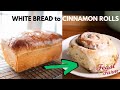 How to Make Cinnamon Rolls from White Bread