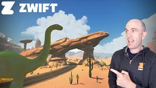 Swift Zwift NEWS FLASH: "Fuego Flats" Desert Expansion to Watopia Released