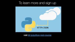 Course Introduction: Consuming HTTP and RESTful Services in Python